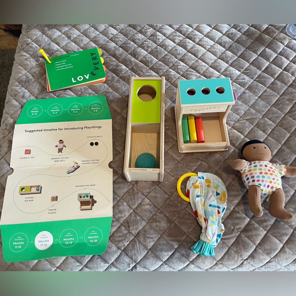 Lovevery The Thinker 11-12 month play kit